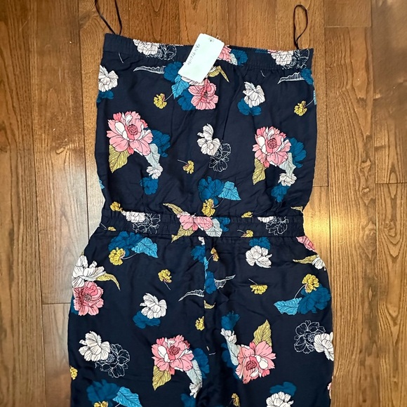 Harlow Floral Strapless Bodysuit NWT - Picture 2 of 3